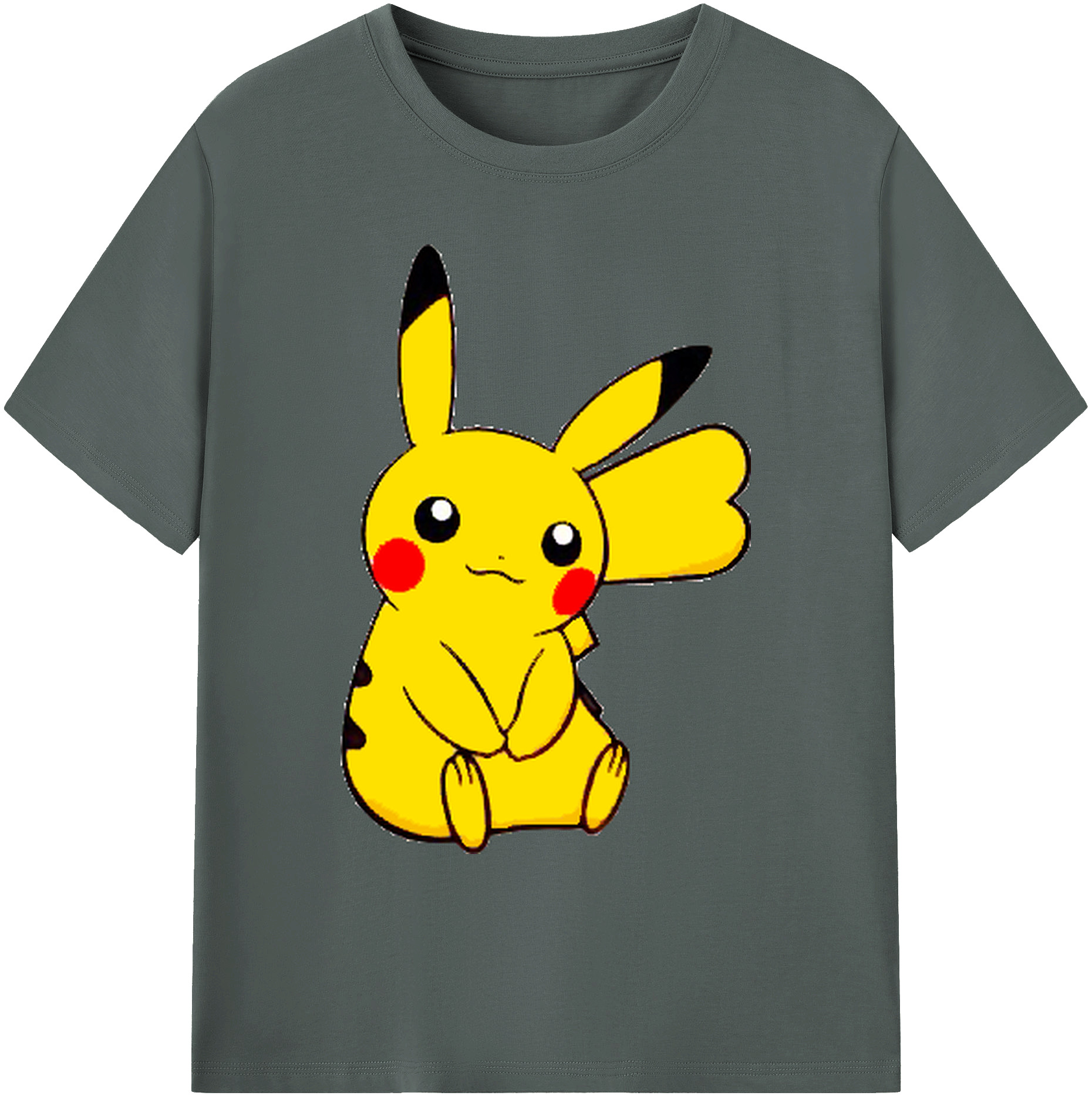（画像用） ポケットモンスター Pokémon 綿100％ メンズ半袖Tシャツ｜肌触りやわらか＆通気性
